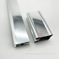 Polished U shape bathroom aluminium shower profile